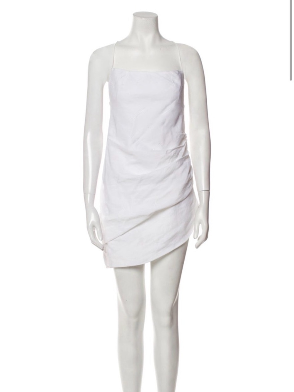 JACQUEMEUS White Mini Dress